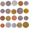 10 Different Coins Picked Randomly from The Island Countries