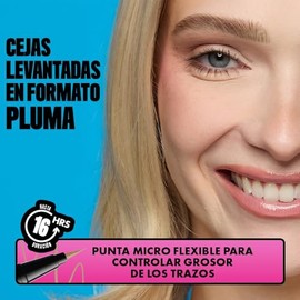 NYX Professional Makeup, Lift and Snatch, Plumín de cejas, Tono Espresso