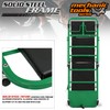 M-AUTO Heavy-Duty Convertible Mechanic Creeper, 48" Padded Adjustable Headrest Roller