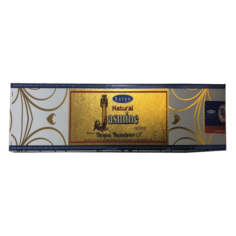 Satya Natural Jasmine Incense Sticks - Pack of 2 (15
