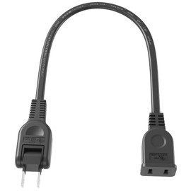 FUMITAKE Extension Cord, Short, 11.8 inches (30 cm), Power Tap, 1 Portable, 1 Portable, PSE Certified, Durable, Reinforced Material, Flame Retardant PVC, For Travel, Office, Swing Plug, Heat