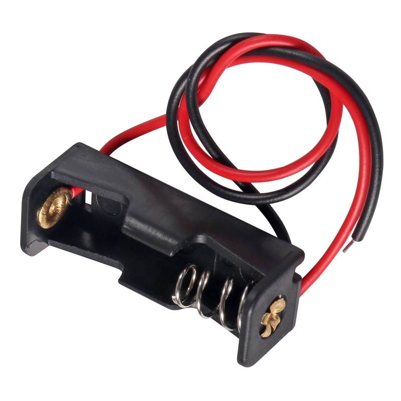 AEDIKO 10pcs A23 Battery Holder 23A Battery Holder with Wire