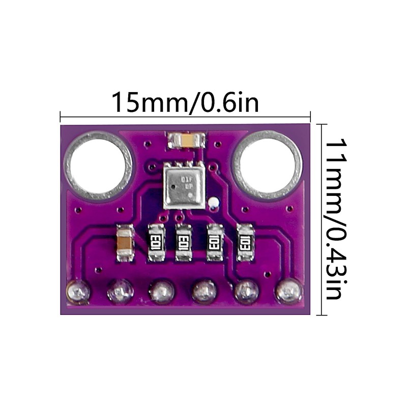 AITIAO 2PCS BME280 3.3V Sensor Module Pre-Soldered High Precision Atmospheric
