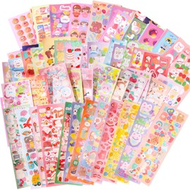 TYXHXTF 100 Sheets of Stickers, Sticker Set, Stickers for Children, Girls for Girls, for Children Girls Boys