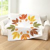 CafePress Autumn Leaves Sherpa Fleece Throw Blanket 60" L x