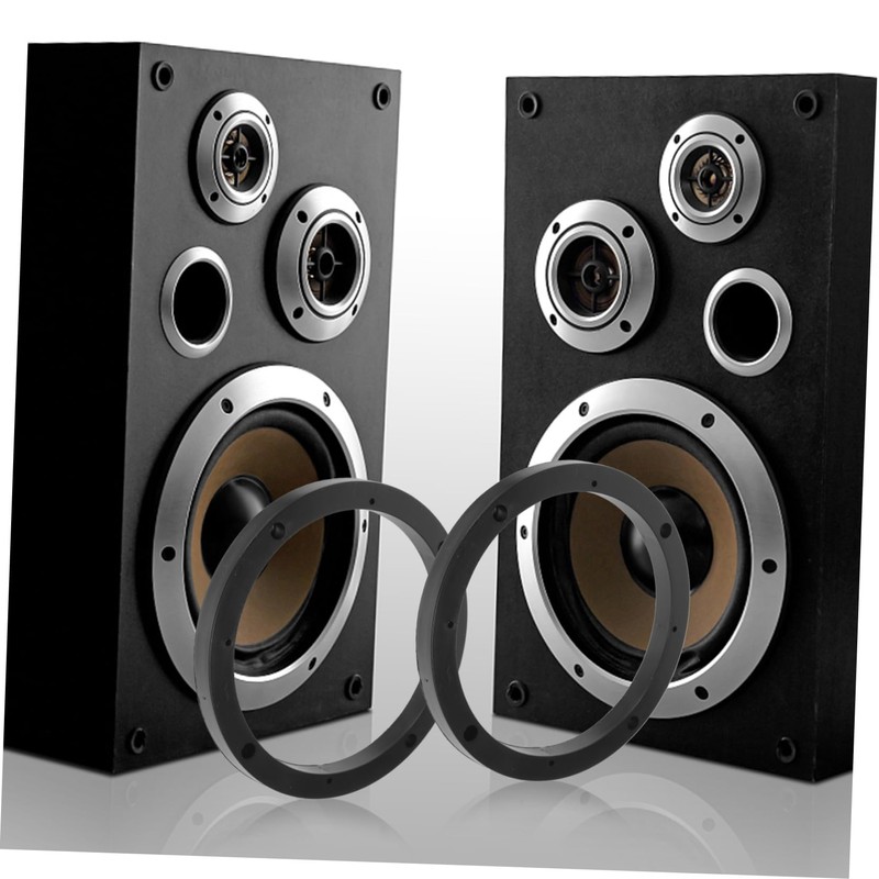 KONTONTY Speaker Spacer 6.5 Plastic Spacer Rings for Car Speakers