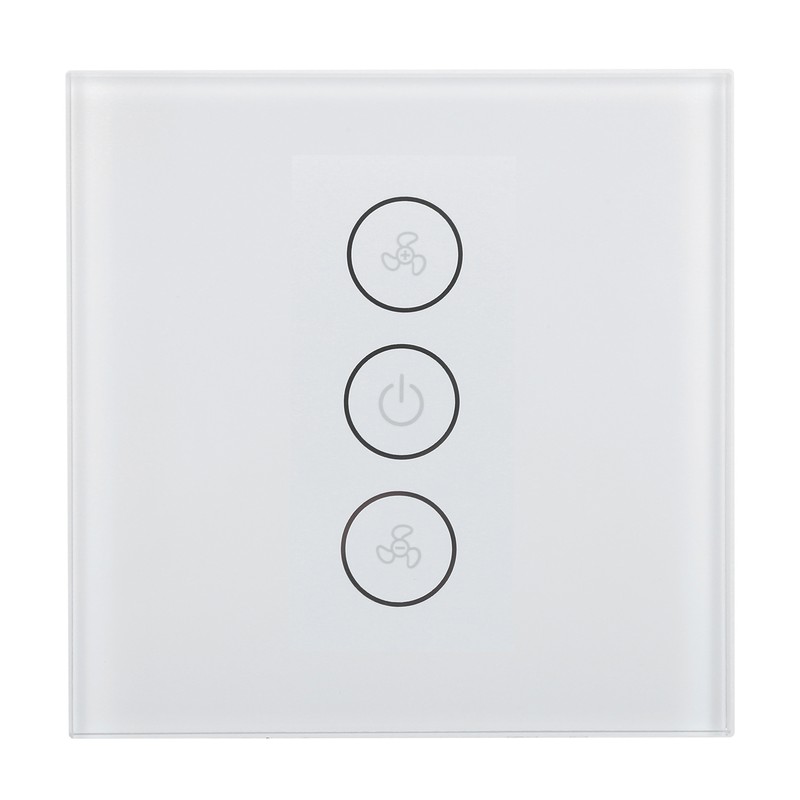 Smart WiFi Dimmer Fan Switch Wireless Timer Voice APP Control