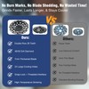 Konvixon 7 Inch Diamond Concrete Grinding Wheel, 28 Double Row