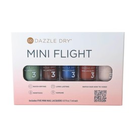 Dazzle Dry Mini Flight - Everyday Muse - 5 Mini Lacquers