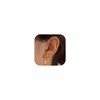YADOCA 3 Pairs Gold Earrings Sets for Multiple Piercing, 14K