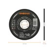 RHODIUS XT85 | Pack of 10 Cutting Discs 125 Metal