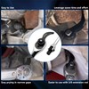 KTTOOL 3 Pcs Pry Bar Wrench Adaptor Head Set, Crowbar