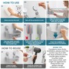 TAILI Shower Caddy Suction Cup 2 Pack Heavy Duty Bathroom