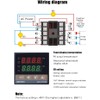 WANGCL REX-C100 LED PID Controller Kits Alarm Digital Intelligent Thermostat