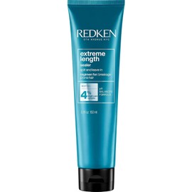 Tratamiento sin enjuague para prevenir puntas abiertas, aporta fuerza al cabello dañado, para cabello que se quiebra, formulado con Biotina 150ml Extreme Lenght de Redken