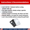 Golf Ball Marker Stamp with TiteSeal™ Technology - Big Foot