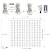 2M x 2M Window Curtain Lights Plug In Backdrop Curtain
