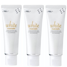 GC Rushello Toothpaste White 3.5 oz (100 g) x 3 Bottles