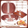 96pcs Football Party Plates Napkin Football Party Supplies American Rugby