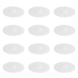 Bettomshin Plastic Gear 382A 0.5 Modulus Pulley Belt Shaft Robot RC Motor Hand DIY Mechanical Parts Kit White 20pcs