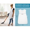 ZOLLNER Throw Apron – Durable Clothing Protector in White –