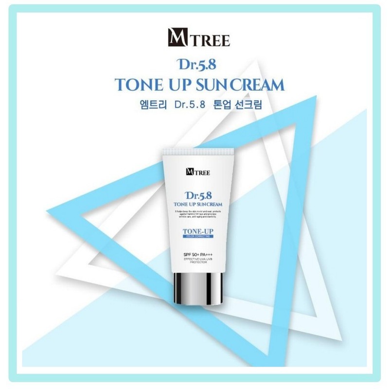 Emtree Tone-Up Life Sun Cream 50ML Skin crystallization sunblock without