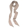 PATIKIL Stylish Ribbon Scarf, Solid Color Skinny Scarf Pure Long
