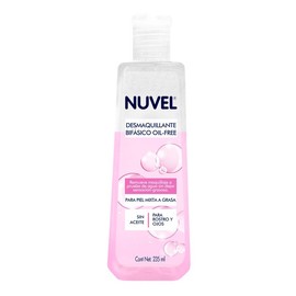 Desmaquillante Bifásico Nuvel Oil Free 235ml