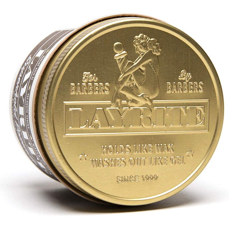 LAYRITE Super Hold Pomade, Water-Based Pomade, 4.25 OZ (Approx. 4.2
