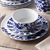 Noritake Sandefjord 4-Piece Place Dinnerware Setting in Blue/White