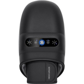 Medcursor Hand Massager, Cordless Hand Massager Machine with Heat for Hand Relax, Gifts for Women Men - Comfort Sensitive:_Black with Gray