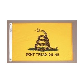 3x5' Gadsden Nylon Flag - All Weather, Durable, Outdoor Nylon Flag - All Star Flags