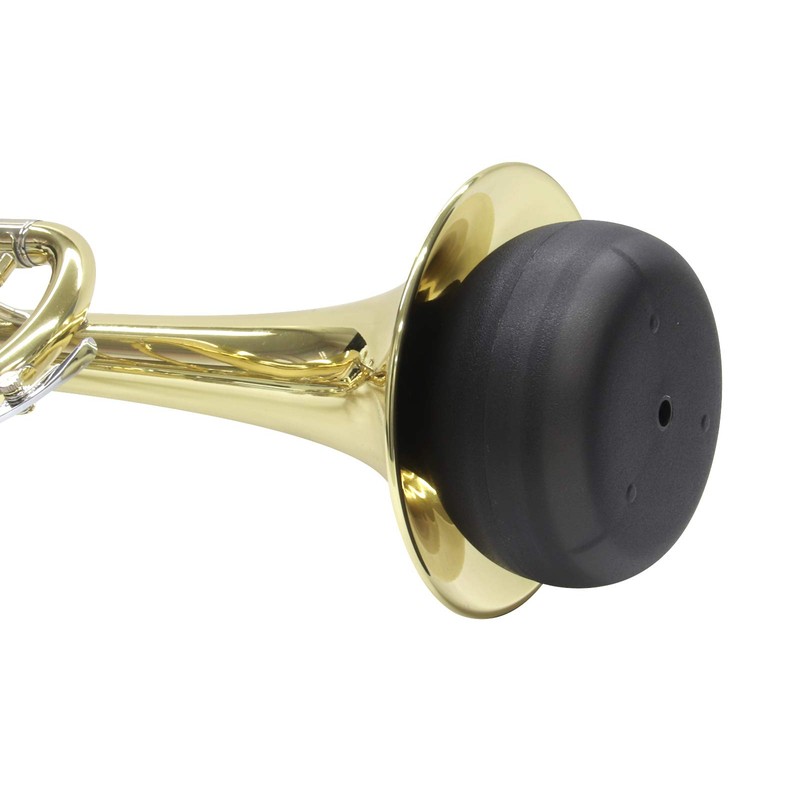 OKURA+MUTE Okra+Mute Practice Mute for Trumpet Color: Black 20202001