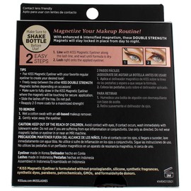 Kiss Magnetic Eyeliner And Eyelash Kit (Lure) (Pack of 2)