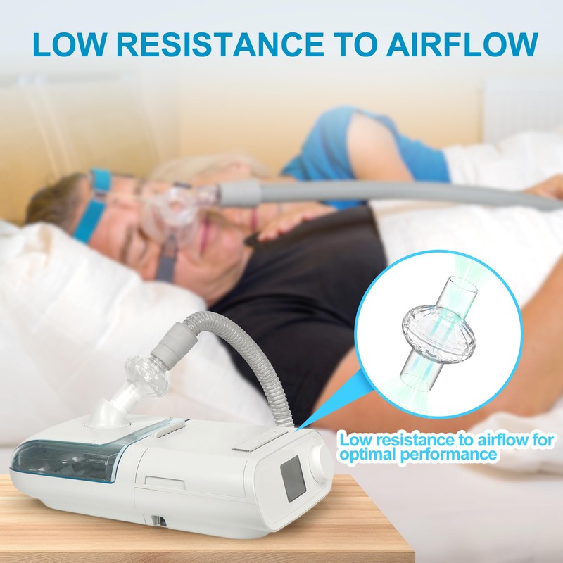 Pack of 9 Cpap Inline Filter, Viral Inline Output Filter,