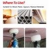 Drill Dust Cover Ash Bowl Drywall Dust Collector for 125mm