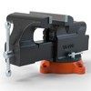 VEVOR Bench Vise, 6-inch Jaw Width 5.9-inch Jaw Opening, 360-Degree