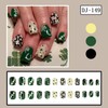 24Pcs St. Patrick's Day Press on Nails Fake Nails Spring