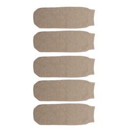 5 Calcetines para Amputados, Calcetines Suaves Y Transpirables de Algodón Elástico para Muñón, Compresión de Extremidades, Cuidado de Amputados, Juego de Calcetines Reductores de Muñón BK(L)