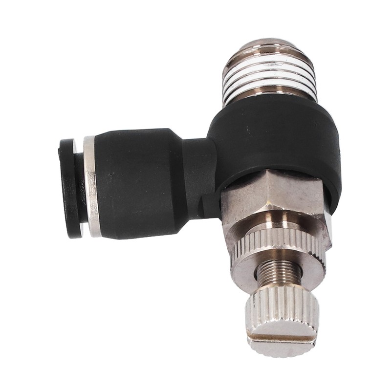 L Type Right Angle Throttle Valve Quick Fitting Convenient Elbow