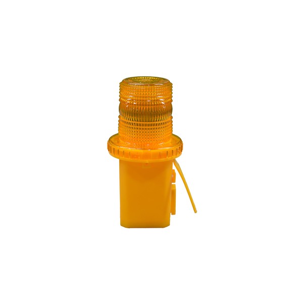 Cortina Safety Products 03-10-CLG Flashing Cone Light, Amber Lens, Uses