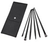 6PCS Eye Makeup Brush Set with Storage Bag, Angled &