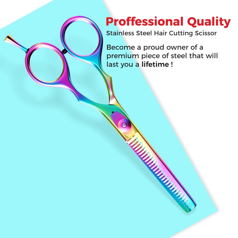 Suvorna Razeco Professional Hairdressing Scissors Japanese Stainless Steel 18mm e90