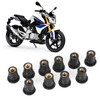 KooingTech M5 Muttern, Gummimutter M5, 10 Stück Motorrad Windschutzscheibenmutter 5mm/0.2in