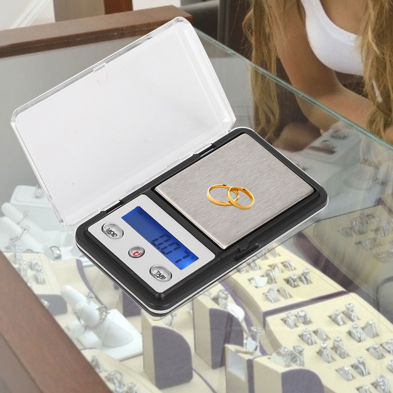 Digital Jewelry Scale Mini Portable Electronic High Precision Gram Scale