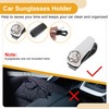 Motoforti Car Sunglasses Clip Universal Sun Visor Sunglasses Holder for