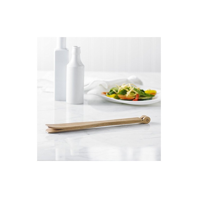 Trudeau , Brown Grill and kitchen tongs of Wood, Medium