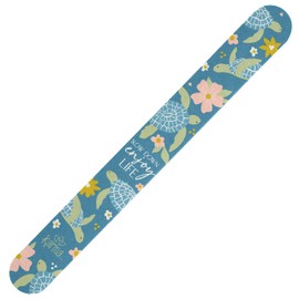 Karma, Colorful Emery Board Double-Sided, 180/120 Grit Nail Files, Turtle