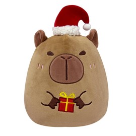 IORNBEAU 9.8-Inch Capybara Plush Pillow - Christmas Plush - Collectible Soft & Cute Capybara Stuffed Animal Toy - Gift for Kids, Girls & Boys (Capybara)