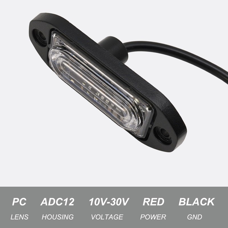 DUNTUO RV LED Ceiling Dome Light LED Interior Lighting12V/24V DC
